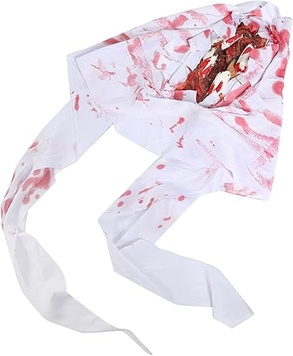 Miniatura 1 de Dzrige Vendaje de sangre de Halloween, espeluznante brazo roto sangriento, vendaje de sangre falso, accesorio para disfraz de fiesta de Halloween,