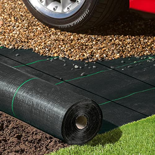 Sunifier Weed Barrier Fabric Heavy Duty 6ft x 300ft, Garden Weed Landscape Fabric, Ground Cover Weed Blocker Cloth, Landscaping Fabric for Garden, Vegetable Beds, Driveway (WBF-6ft x 300ft)