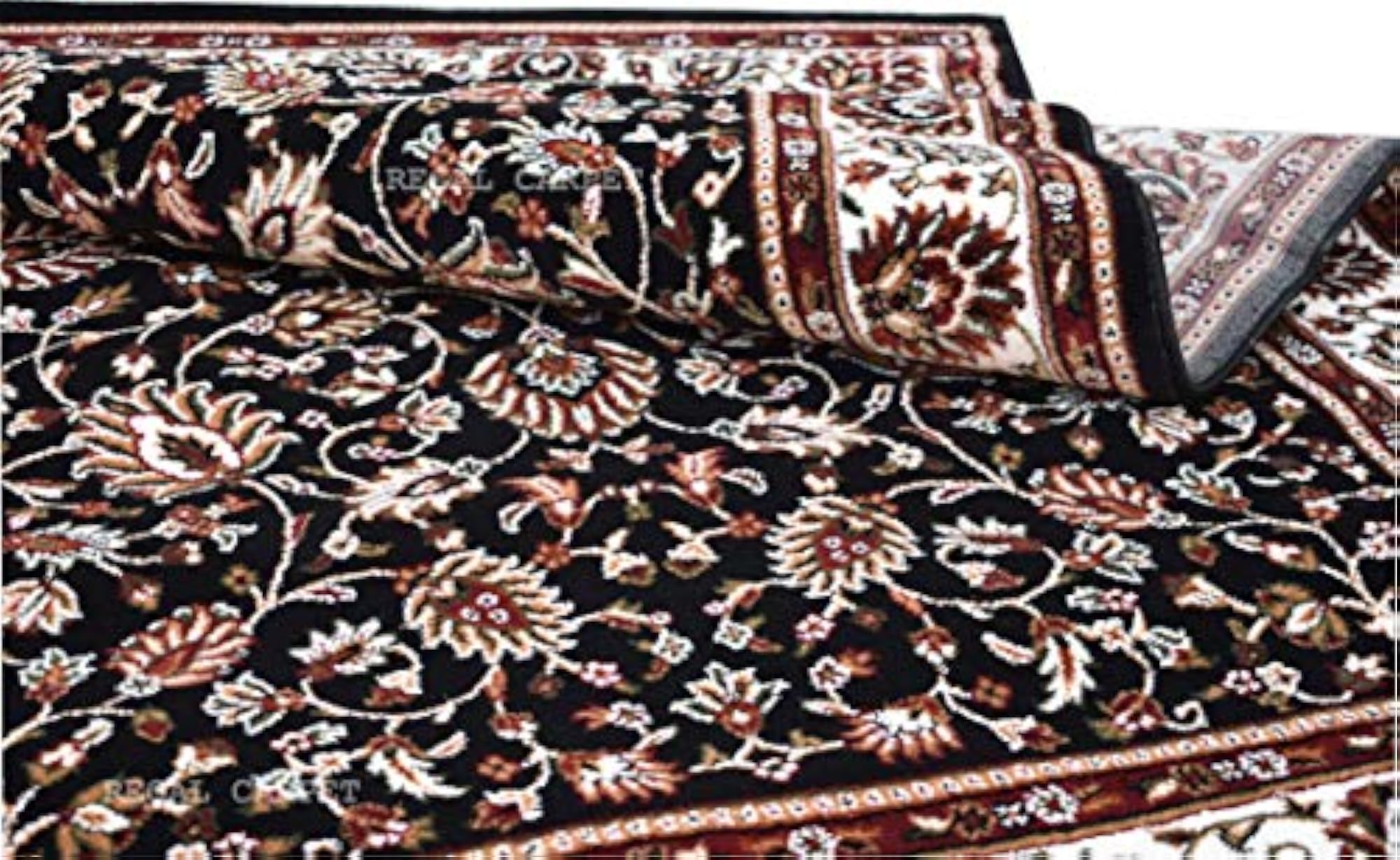 Kashmiri Runner Rug, Acrylic, 2x6 Feet