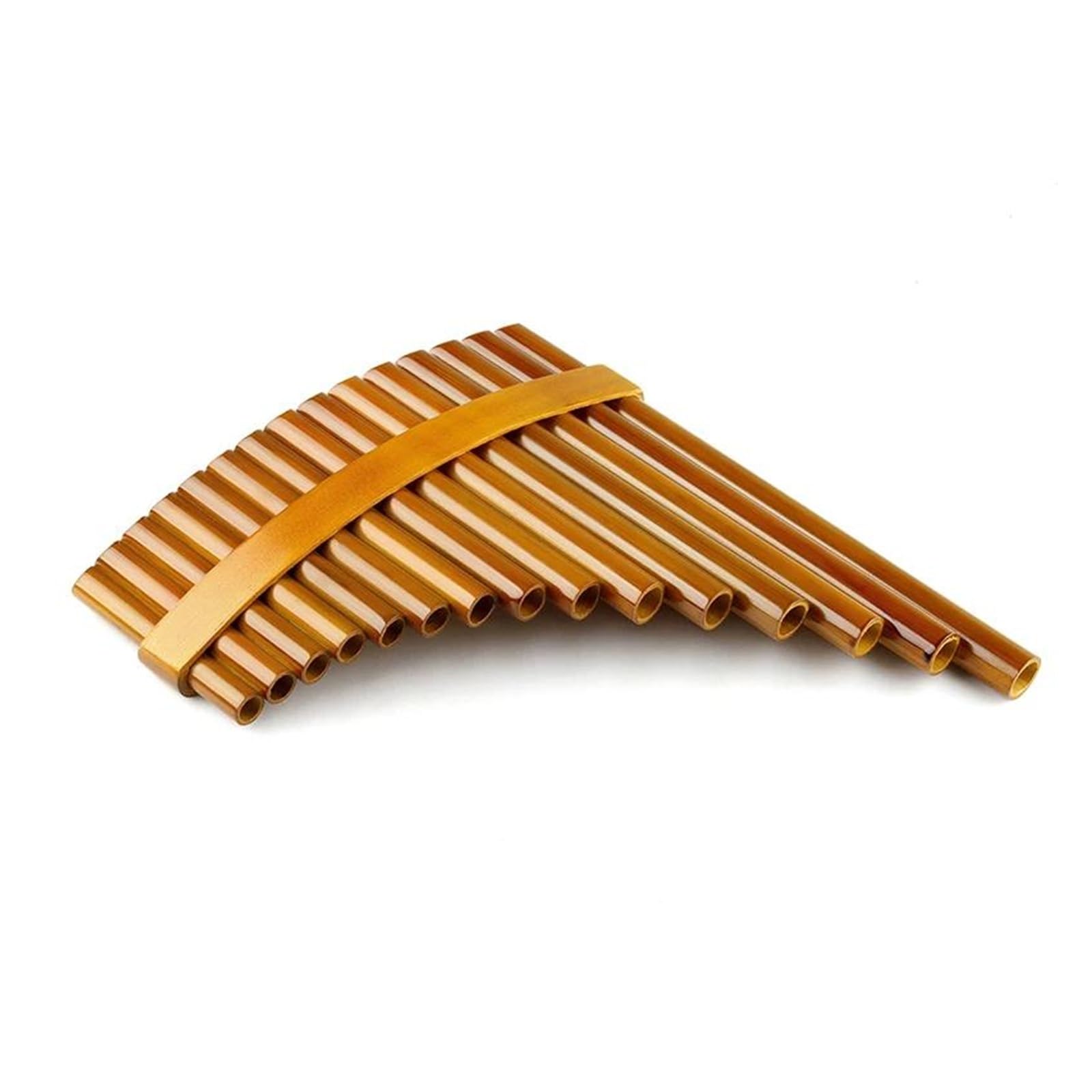 15 piszczałkowy ręcznie robiony instrument muzyczny z bambusowej fletni Pana