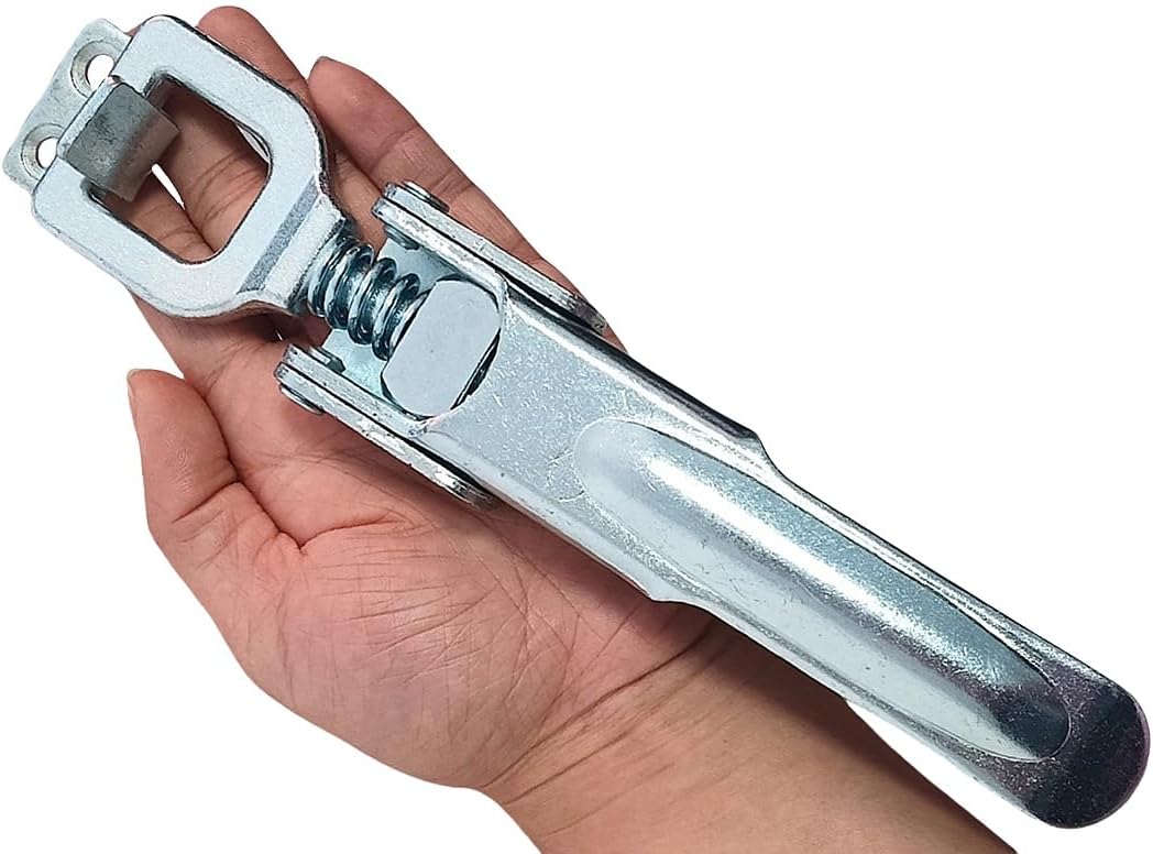 Heavy Duty Toggle Latch Clamp 9.8Inch Toggle Latch for Door Shed Gate,Tailgate Trailer Garage, Utility Trailer Gate, Container, Fence(2 Pcs)