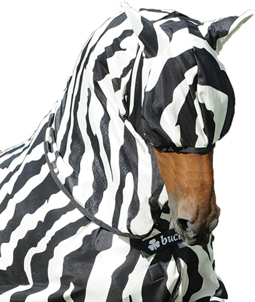 Bucas Zebra Fly Mask X-Large