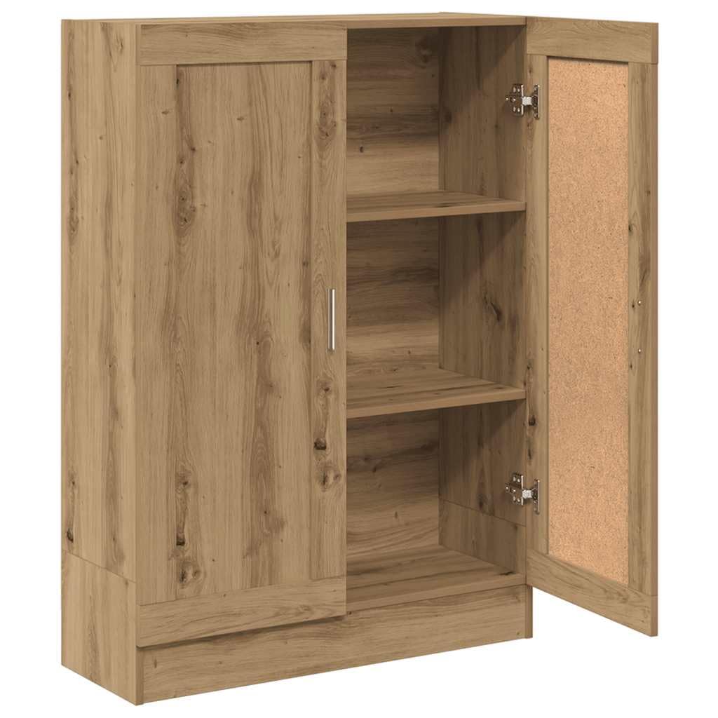 vidaXL Libreria Rovere Artigianale 82,5x30,5x115 cm in Truciolato