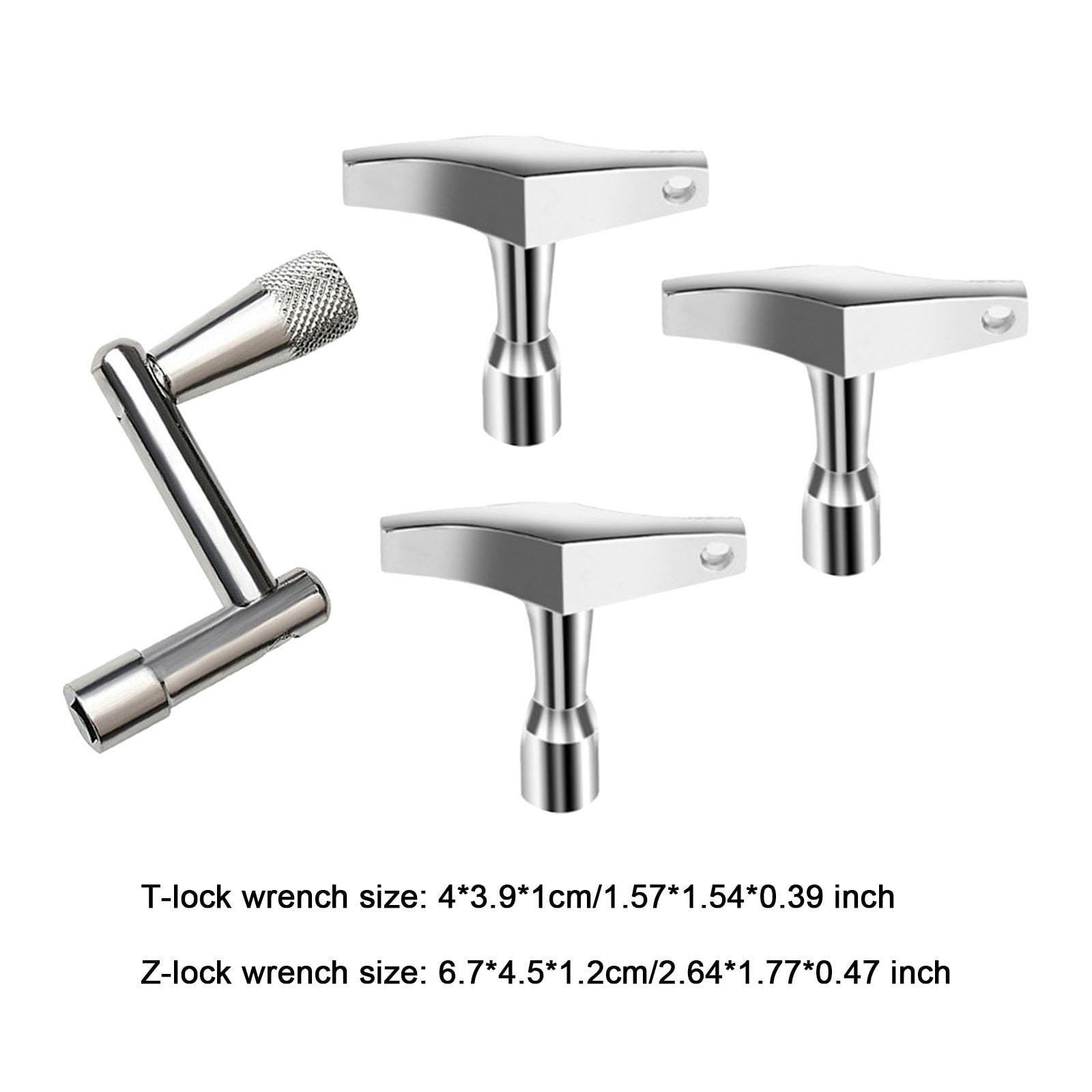 Wmqbjta 4Pcs Drum Portable Drum Key Tuner for Musical Instruments Acoustic Drum