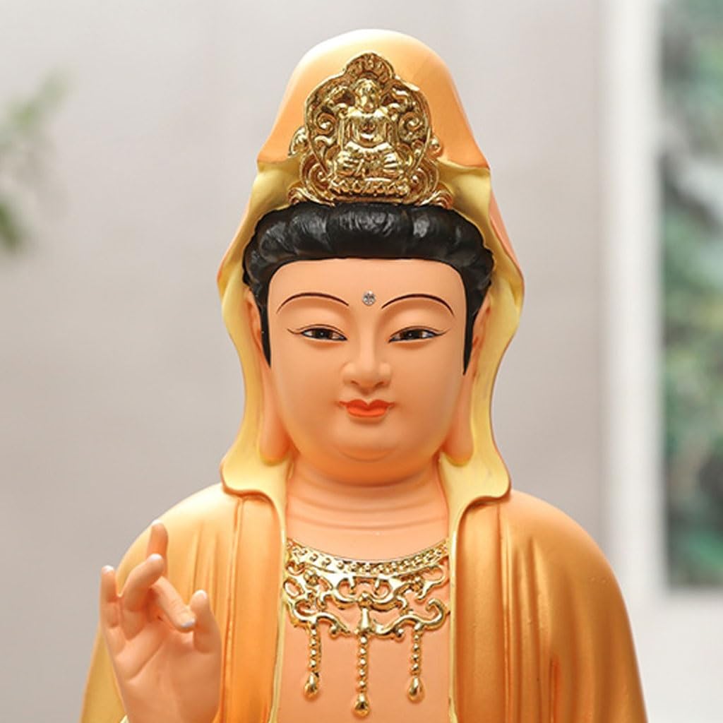 Posąg Buddy do wnętrz Dom Feng Shui żywica posąg Buddy Ozdoby Rzemiosło biurowe Salon Ozdoby wejściowe Medytująca Statua Buddy Figurka Rzeźba