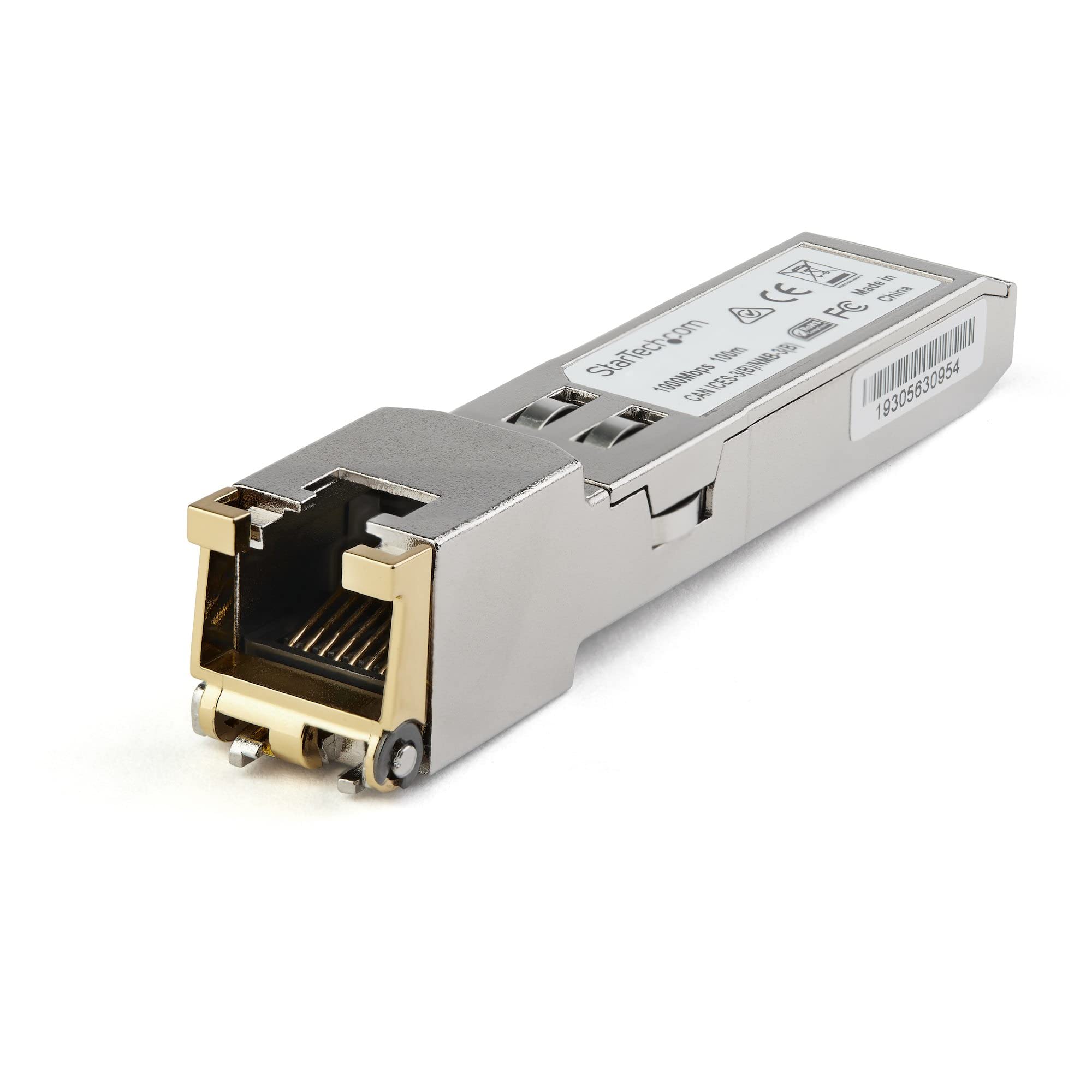 StarTech.com Cisco GLC-TE Compatible SFP Module - 1000BASE-T - SFP Copper Transceiver (GLCTEST)-image-16