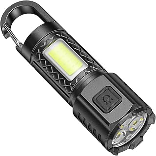 3 Model Regulable Flashlights Outdoor Camping Rechargeable LED Light for Outdoor Survival Regulable Brightness