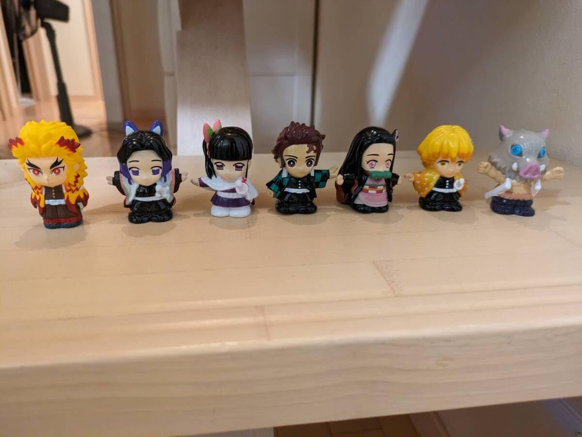 アイドルキャラクター 指人形7体セット Amazon.co.jp: 指人形/7体セット/ケース付き/ゆび人形/ソフビィ
