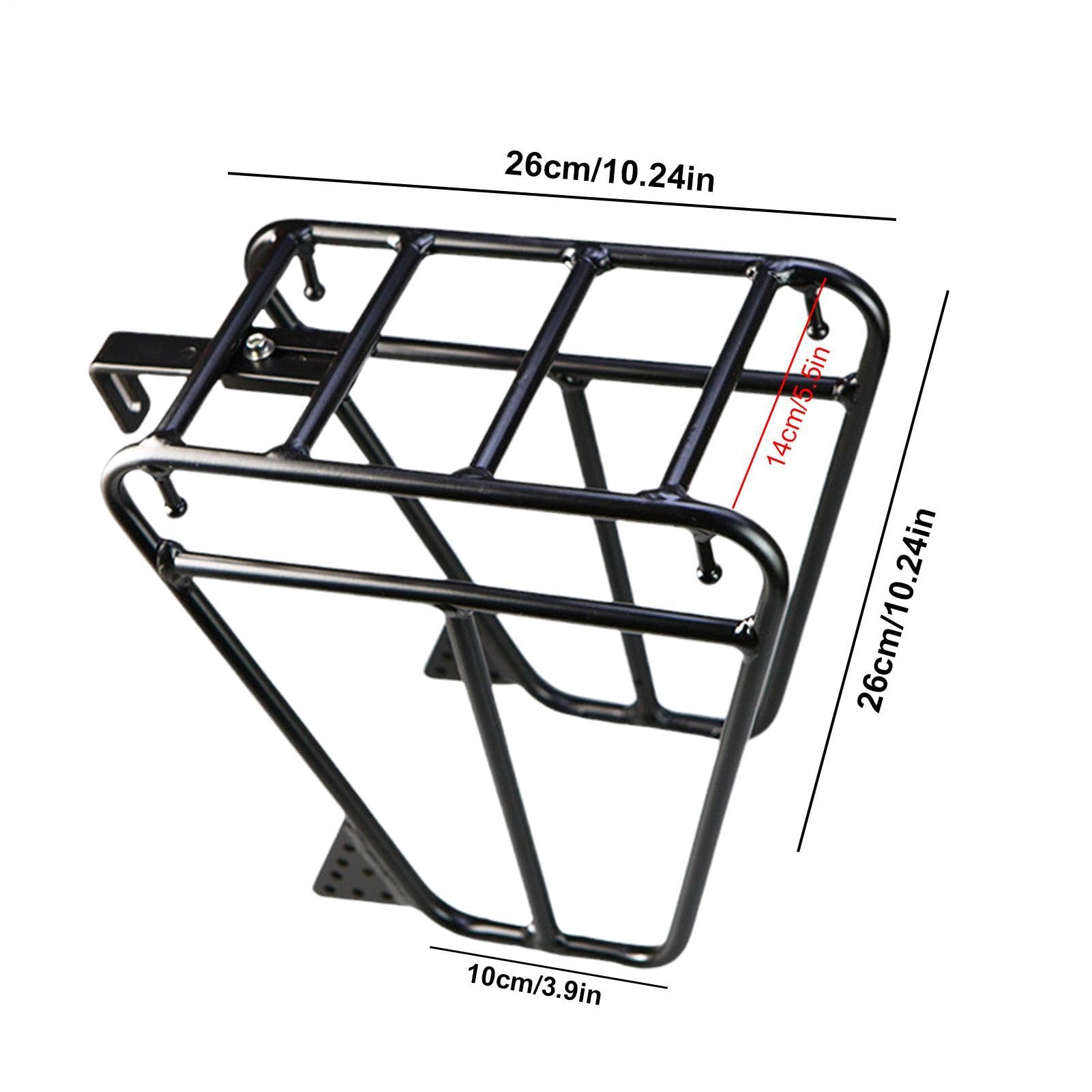 Porte-bagages de vélo - Support de fourche en d'aluminium | Porte-bagages de vélo