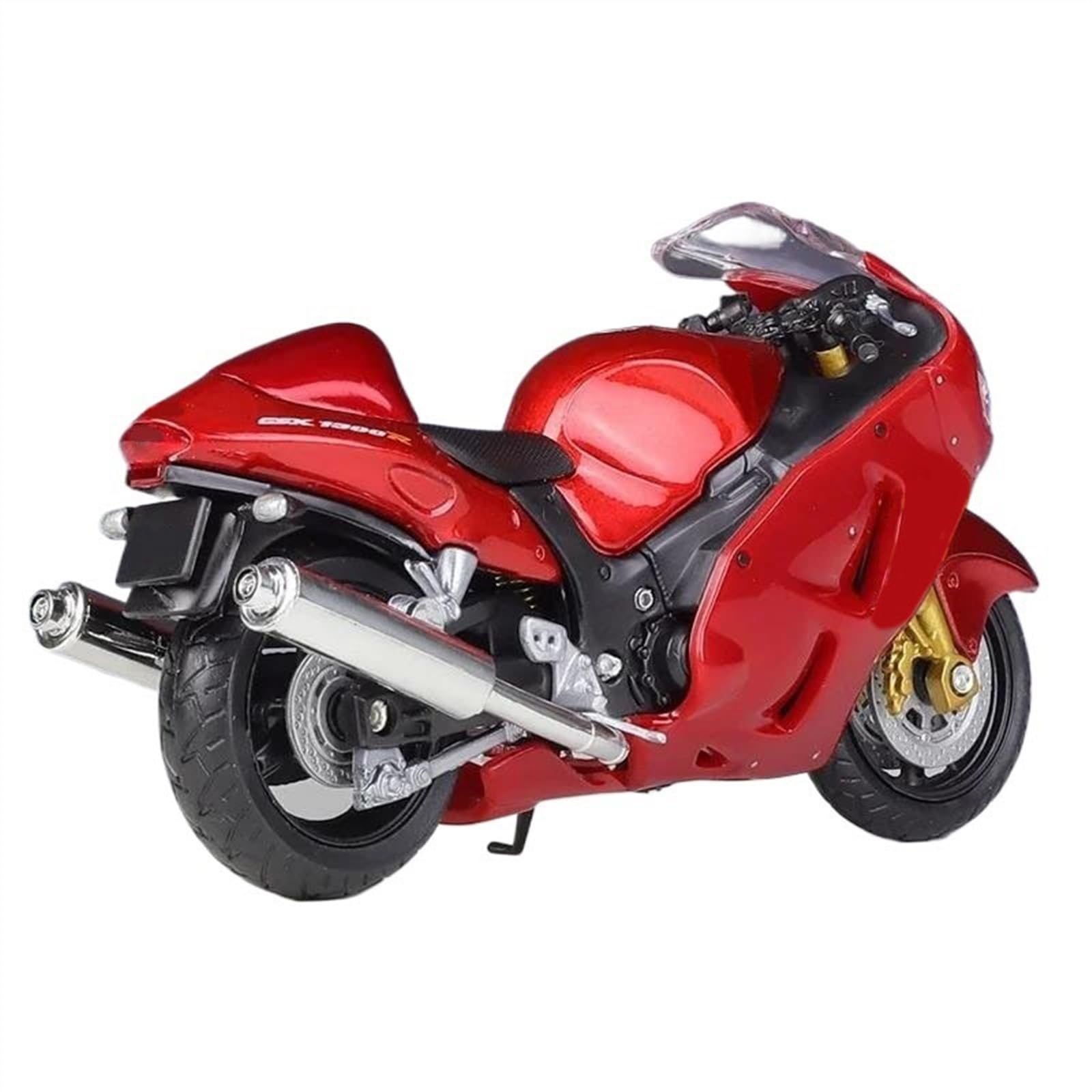 MAKUTU Modello di Moto in Scala per Suzuki Hayabusa GSX-1300R 1:18 Modello di Moto Die Cast Veicoli da Collezione Hobby Giocattoli Regalo di Compleanno