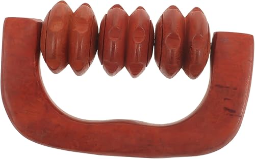 Wooden Massage Roller Handheld Muscle for Relaxation and Portable Body Massage Tool for Home Gym and Travel Use