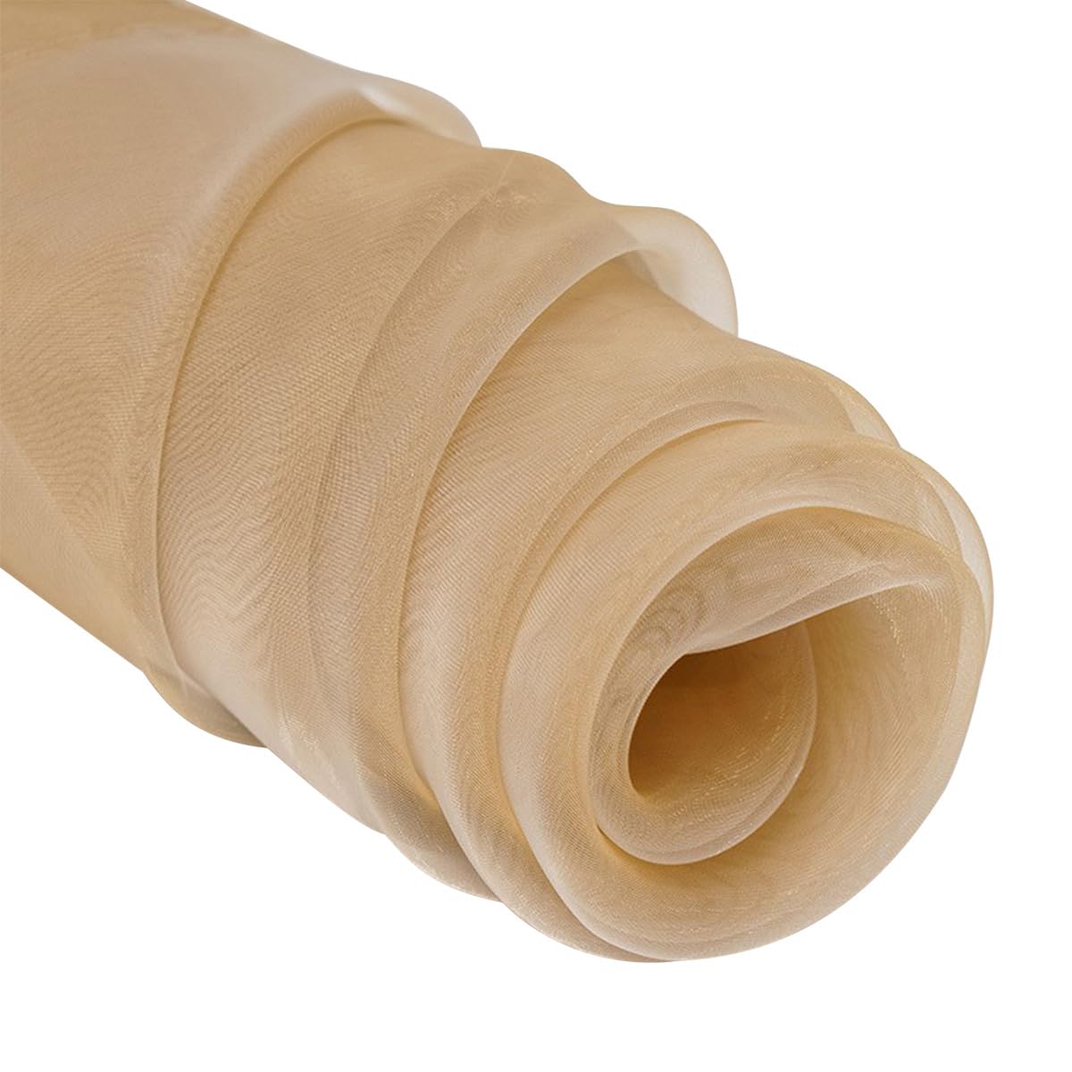 Tissu organza doux transparent 300x145cm pour robe de mariée DIY