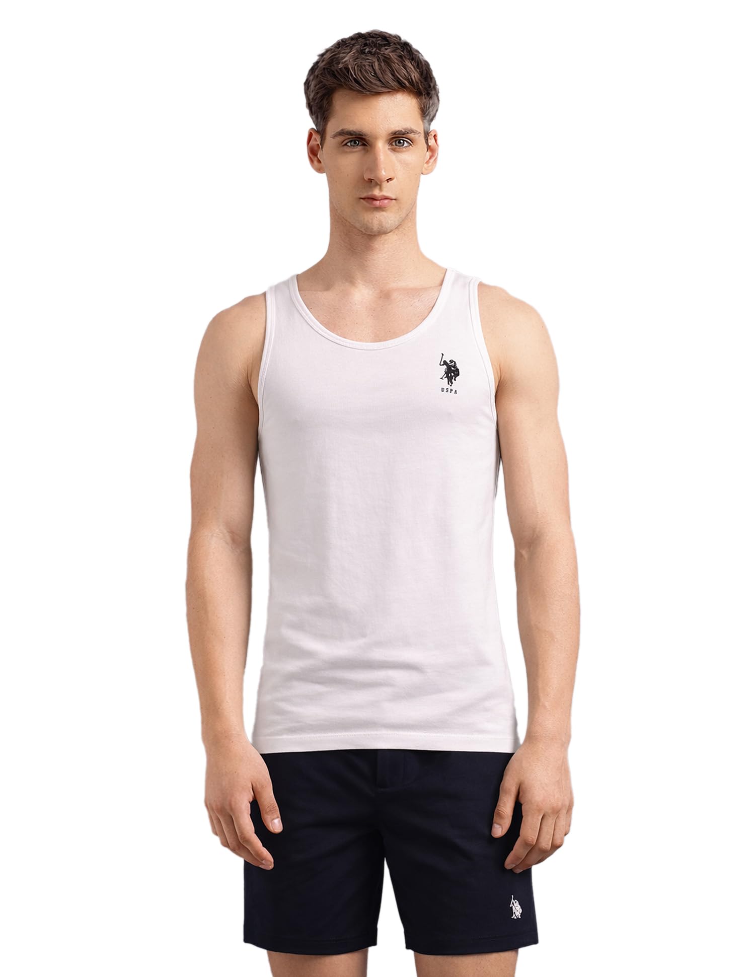 Mens AV001 Moisture Absorbent Stretch Fit Vest - Pack Of 1-image-9