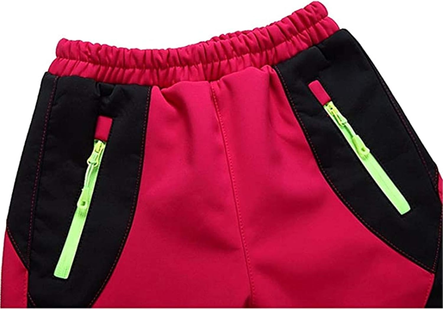 Youth Boy's Girls Fleece Lined Soft Shell Windproof Waterproof Casual Outdoor Hiking Pants Ski Snow Trial Pants Trousers : Clothing, Shoes & Jewelry