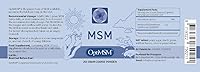 Vista 2 de Procapsin OptiMSM - Suplemento en polvo puro de metilsulfonilmetano MSM orgánico, sin gluten, sin OMG, cristales de azufre Opti MSM para niños