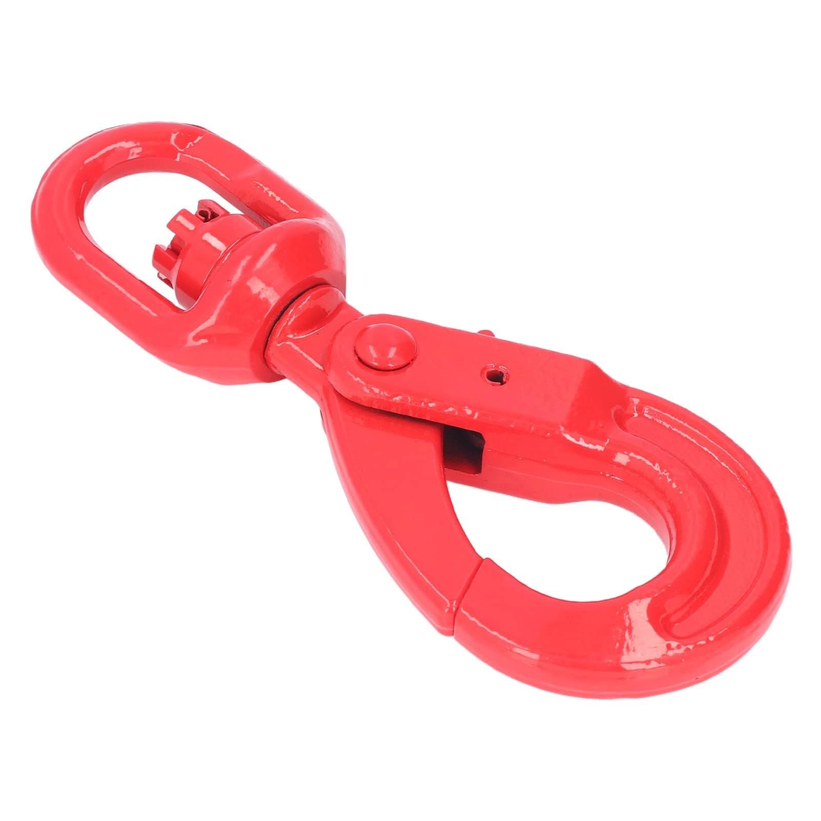 Gancio for gru autobloccante G80 Ganci rotanti di sicurezza in acciaio forgiato for navi automobili gancio sollevamento(3.15T)