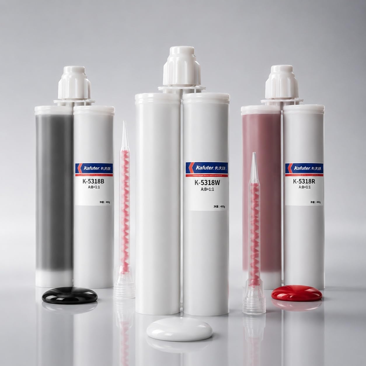 VIDOO Kafuter Adhésif Élastomère d'Enrobage 400g, Colle Mastic Étanche et Isolant pour Compteurs et Appareils - K-5318BL