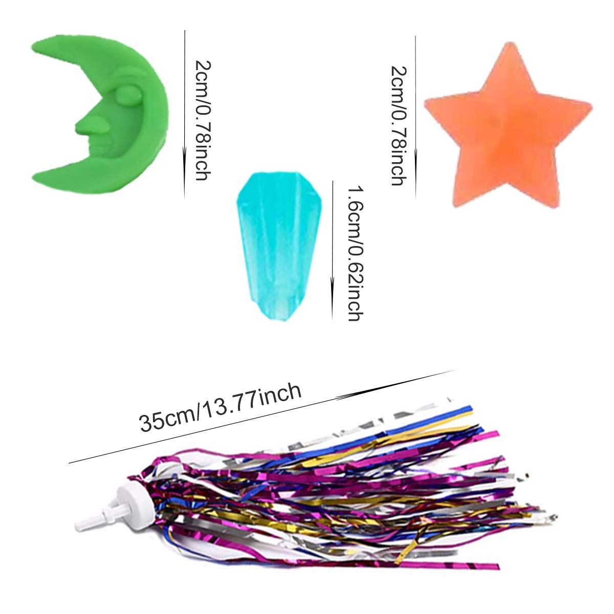 144 stuks Kleurrijke Fiets Spaken, Fiets Accessoires Kinderen, Fiets