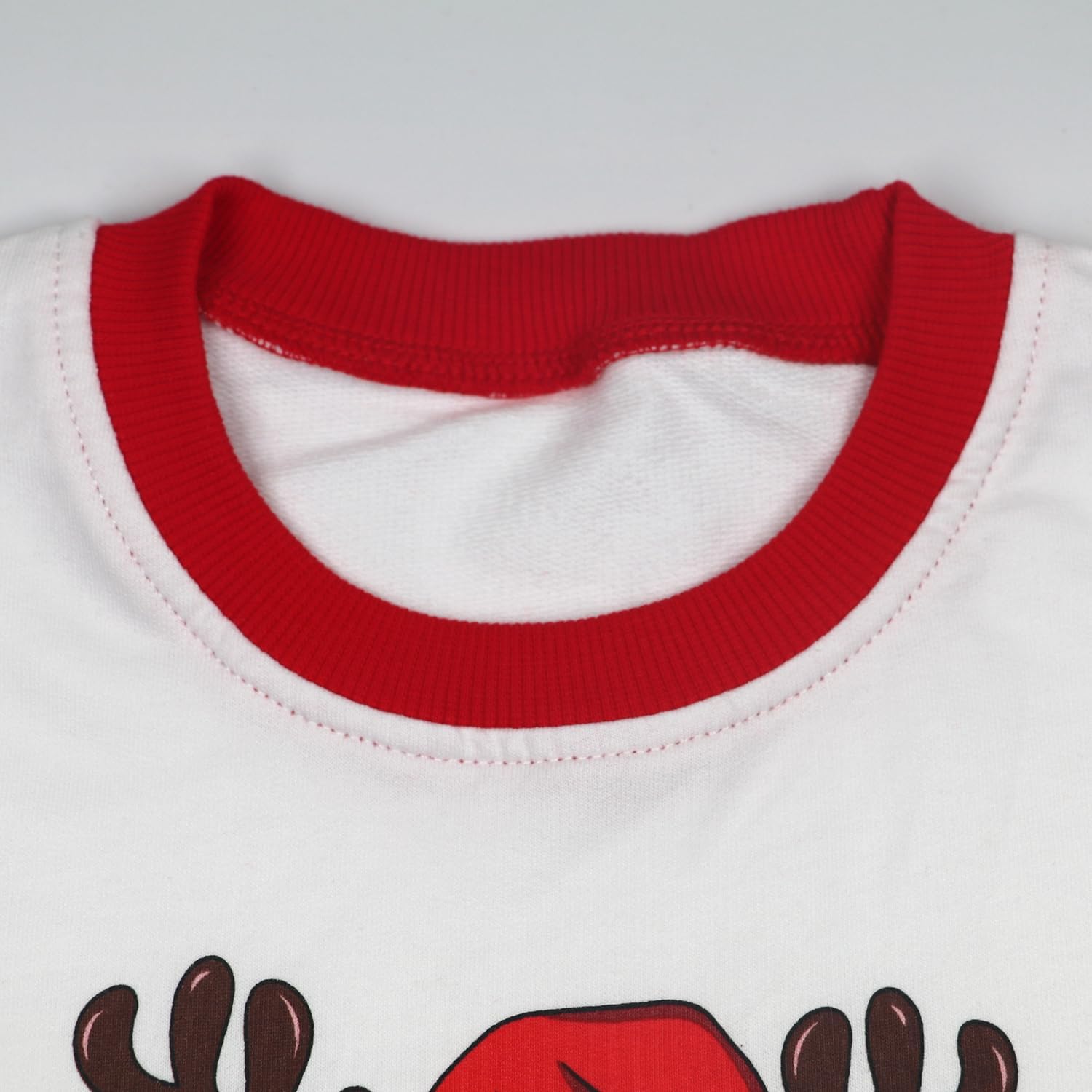 Toddler Boys Girls Christmas Sweatshirt Ugly Sweater Kids Reindeer Pullover Long Sleeve Unisex Xmas Shirt Tops 1-7T