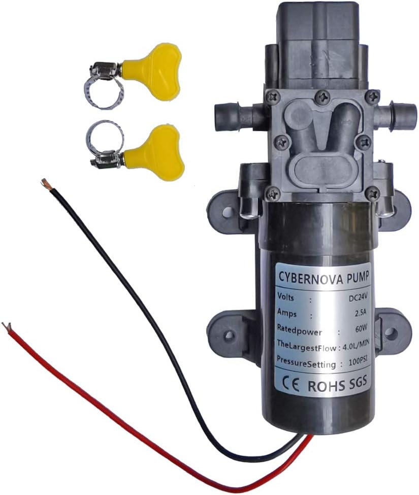 CYBERNOVA Membranpumpe 12V - 100 PSI Hochdruck Für Bewässerung