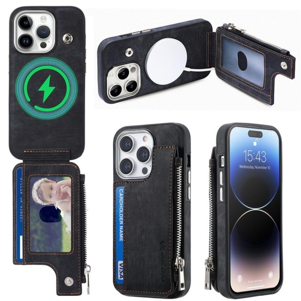 Étui portefeuille iPhone 14 idéal pour vos déplacements urbains - 8