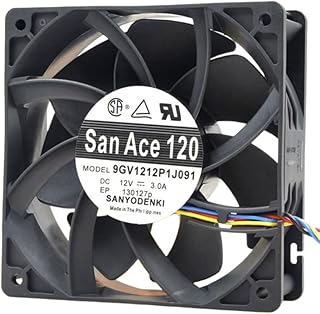 for 9GV1212P1J091 12V 3.0A 120MM Fan - 12038 12CM 4-Wire Cooling Fan 120X120X38MM