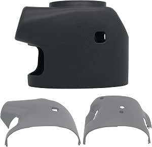 OmoZone Lower Steering Column Trim Cover With Key Hole For 2017-2020 Hyundai Elantra - Replaces OEM 84855-F2000-TRY