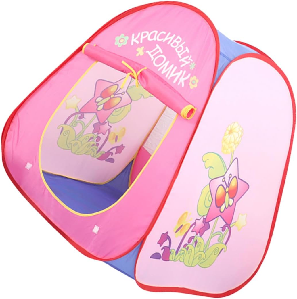 Kisangel Boy Girl Play Tent Portable Game House for Boy Girl Fun Easy Installation Safe Material