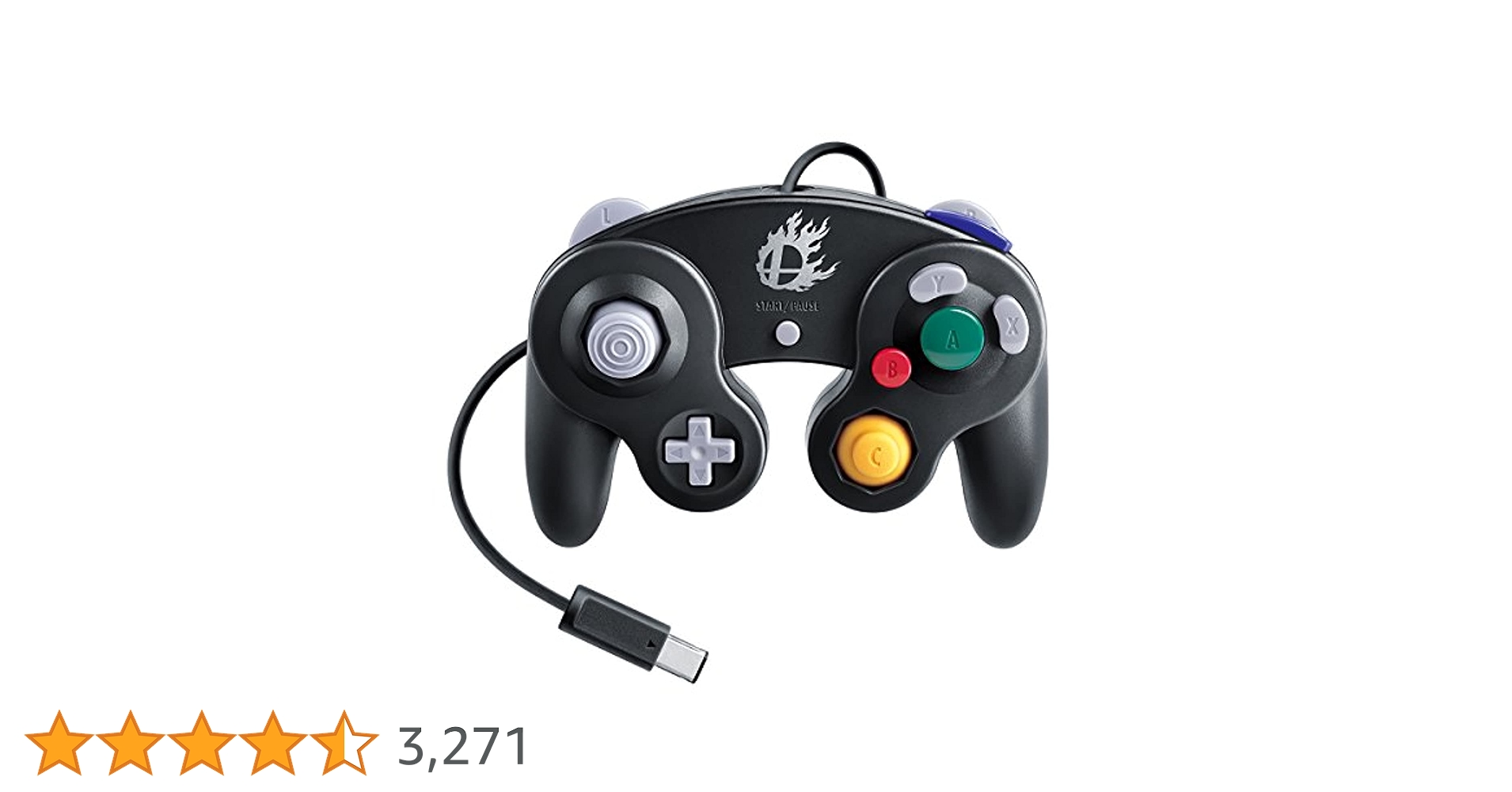 Amazon | ニンテンドーゲームキューブコントローラ スマブラブラック Amazon | ニンテンドーゲームキューブコントローラ スマブラブラック