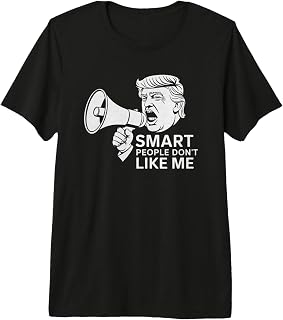 Smart People Don't Like Me Trending Political Saying Premium Tri-Blend T-Shirt