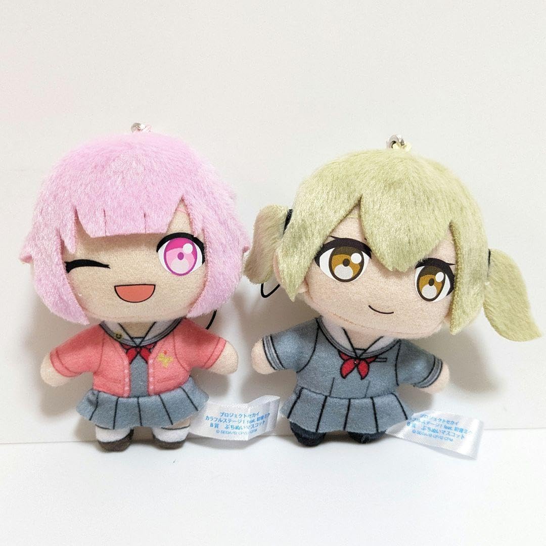 プロセカ はぴこれ くじ 鳳えむ A賞 ぬいぐるみマスコット Amazon.co.jp: セガくじ ぷちぬいマスコット 鳳えむ 小豆沢こは