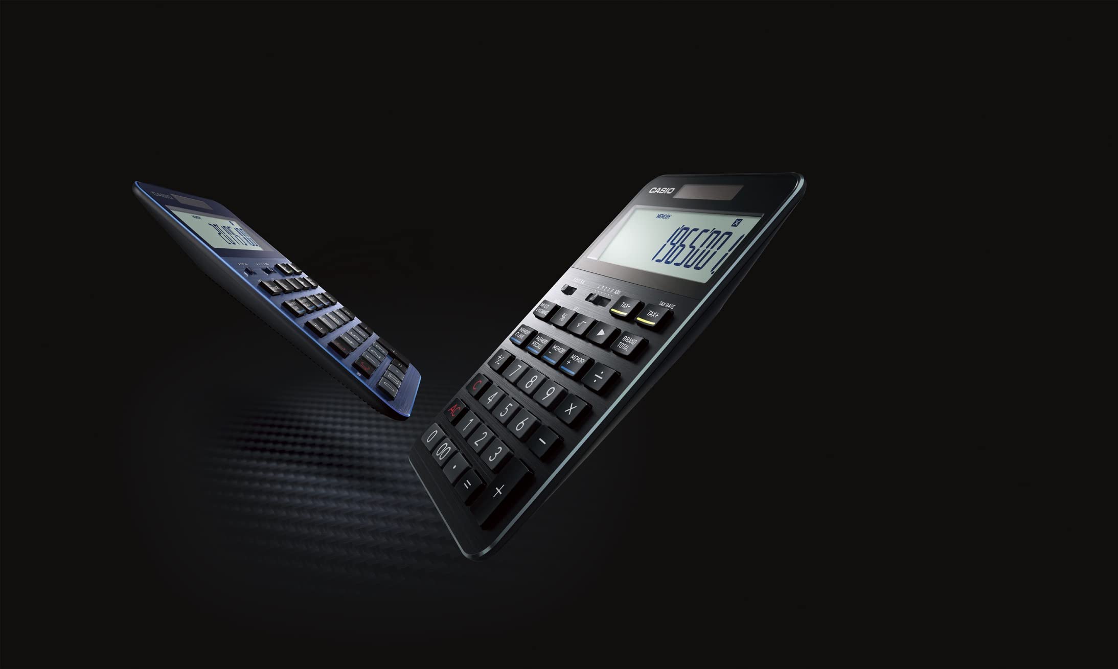 Amazon.co.jp: カシオ プレミアム電卓 12桁 ネイビー S100BU : 文房具  