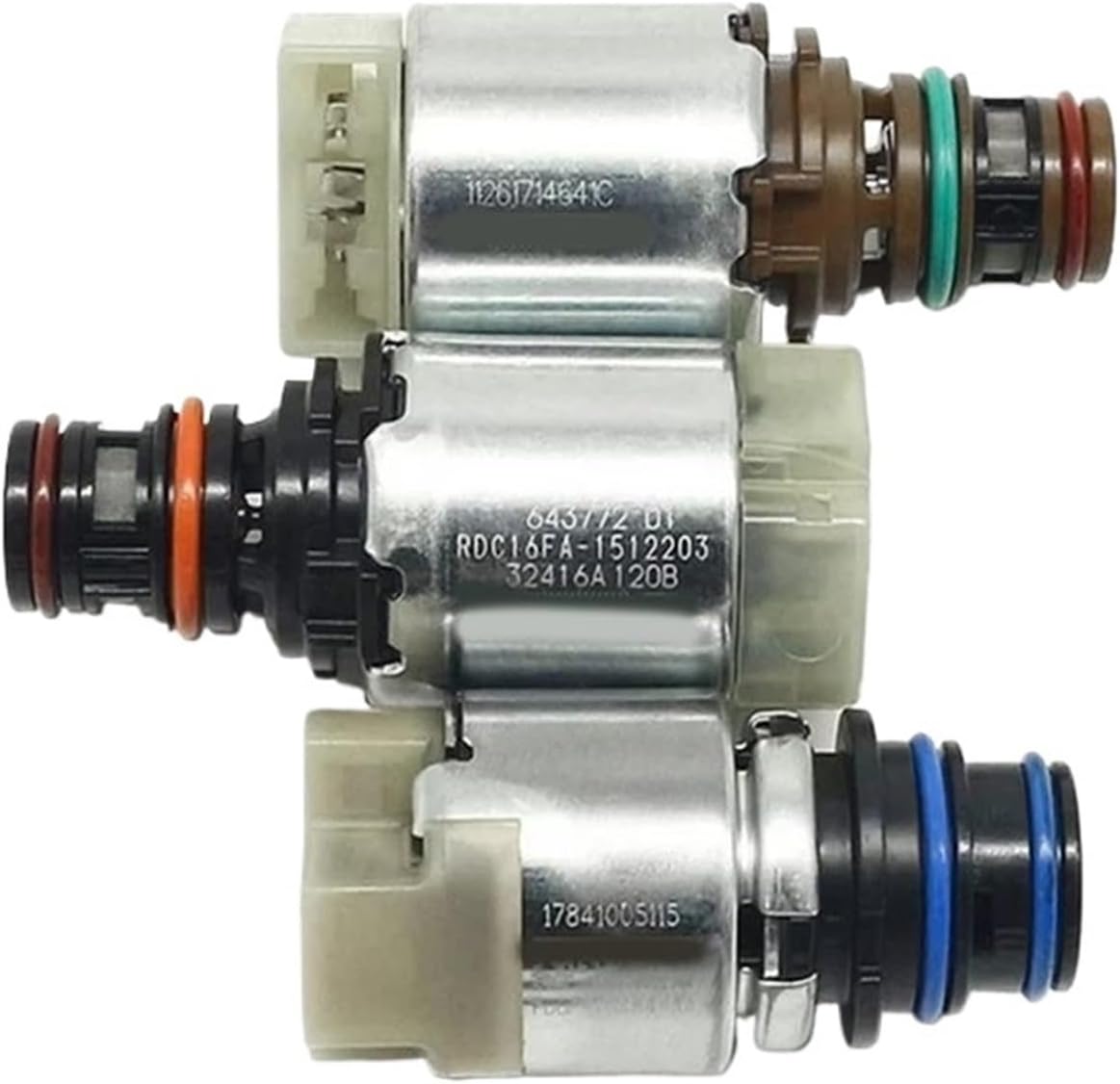 Transmission Solenoid Valve Replacement Compatible For Ford Escape Fusion Mazda CV6Z-7G391-A 6F35 6R80 6F15 After 2009