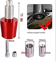 Vista 2 de Para Y&AMAHA FZ400 1986 1987 1988 aluminio motocicleta accesorios manillar mano mano barra extremo tapa 7/8 "22MM FZ 400 FZ-400