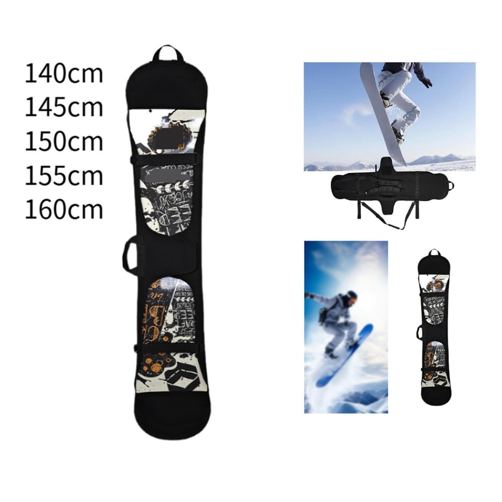 Torby na buty narciarskie Pokrowiec na snowboard, plecak, wodoodporny, lekki, do transportu, do uprawiania sportów zimowych torba bagażowa
