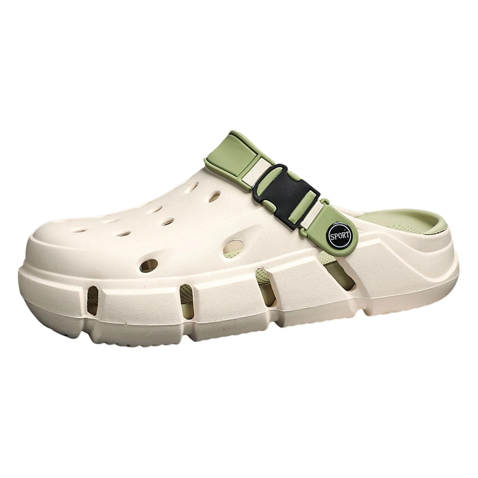 2026 Mens Slippers Unisex-Adult Max Ii Clog (Green, 6)