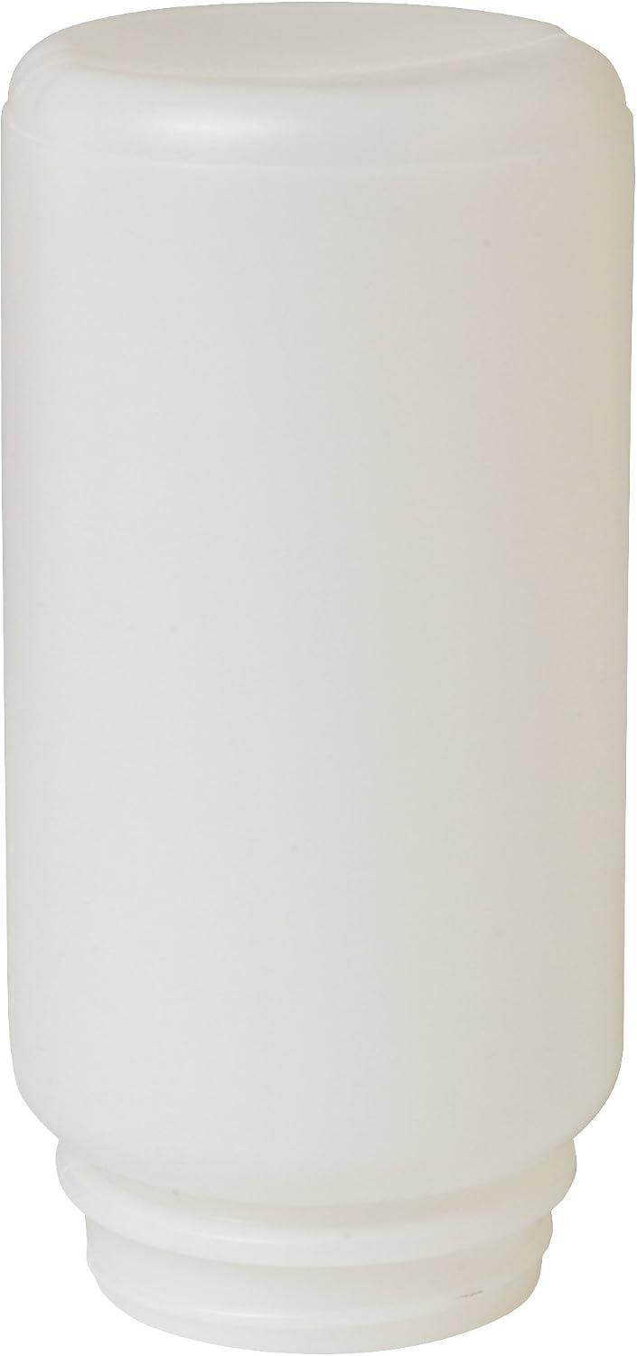Little Giant Screw-On Poultry Jar (1 Quart) Heavy Duty Translucent Plastic Container for Waterer or Feeder (Item No. 690)