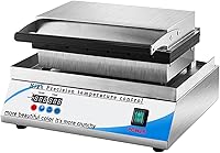 Vista 3 de Máquina eléctrica para hacer gofres para perros calientes, máquina de panadería de gofres de acero inoxidable antiadherente de 6 rebanadas
