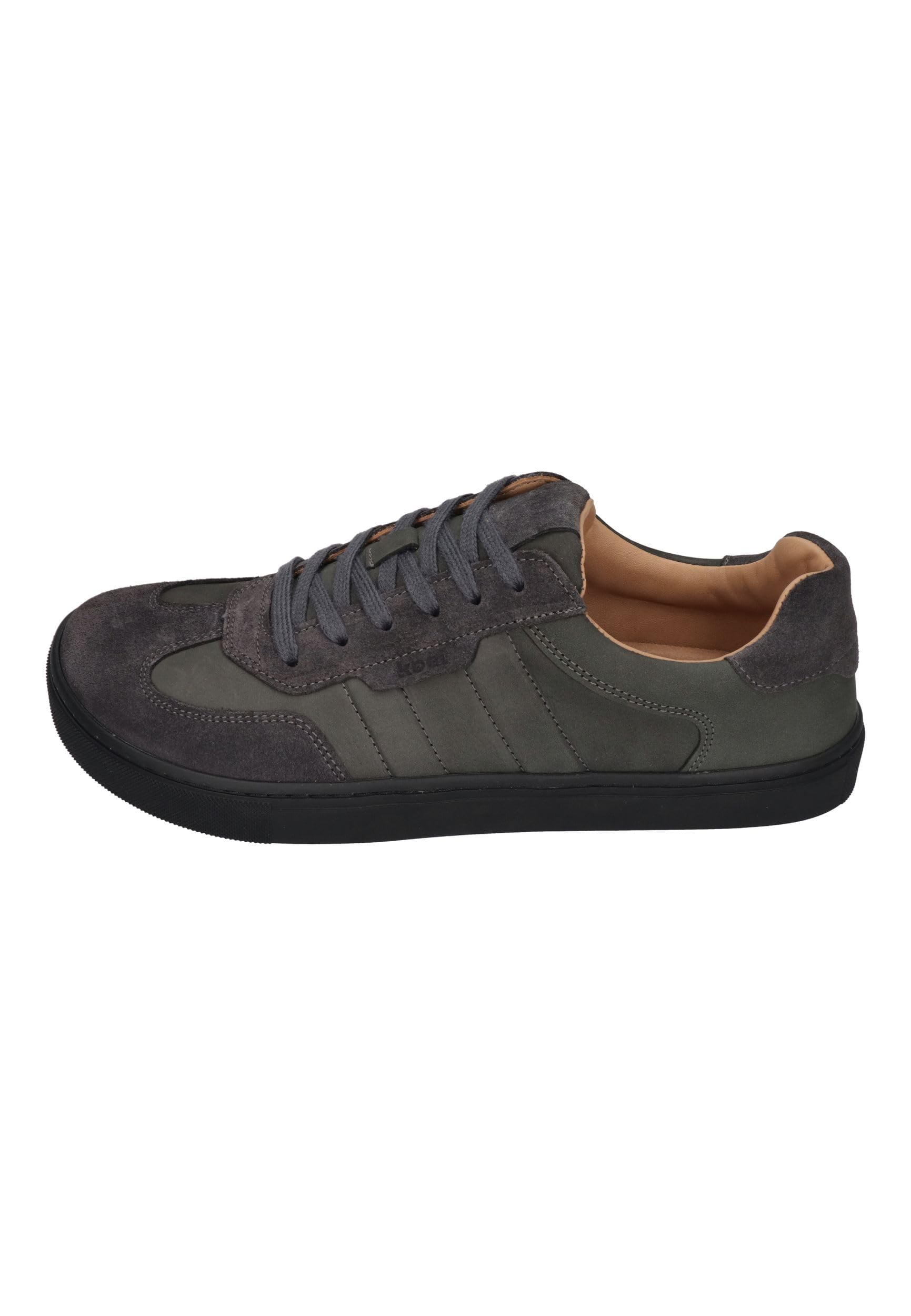 KOEL Barefoot Herren Sneakers Helio Suede Grey