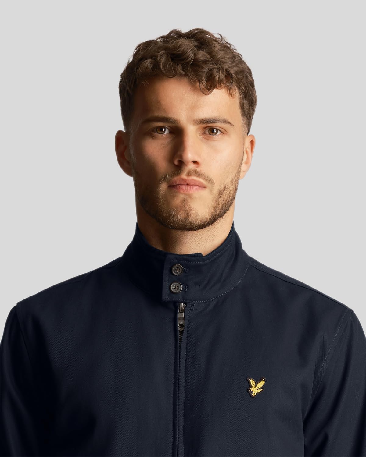 Lyle & Scott Jk462vc-z273 Kurtki Lekkie Mezczyzni Marine Kurtki Krótkie Outerwear