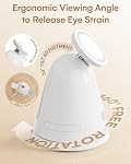 ZEEHOO 4 in 1 Wireless Charging Station for Apple,Mag-Safe Charger with Dimmable Light,Qi2 15W Phone Stand Fast Wireless Charger for iPhone 17,16,15,14,13,12 & AirPods& iWatch (30W Adapter) (White)