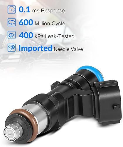 Miniatura 5 de Mejorados 0280158007 Inyectores de combustible Compatibles con: -Nissan 2005-2012 Pathfinder, 2005-2014 Armada, Xterra, Frontier, 2012-2014 Nv 1500
