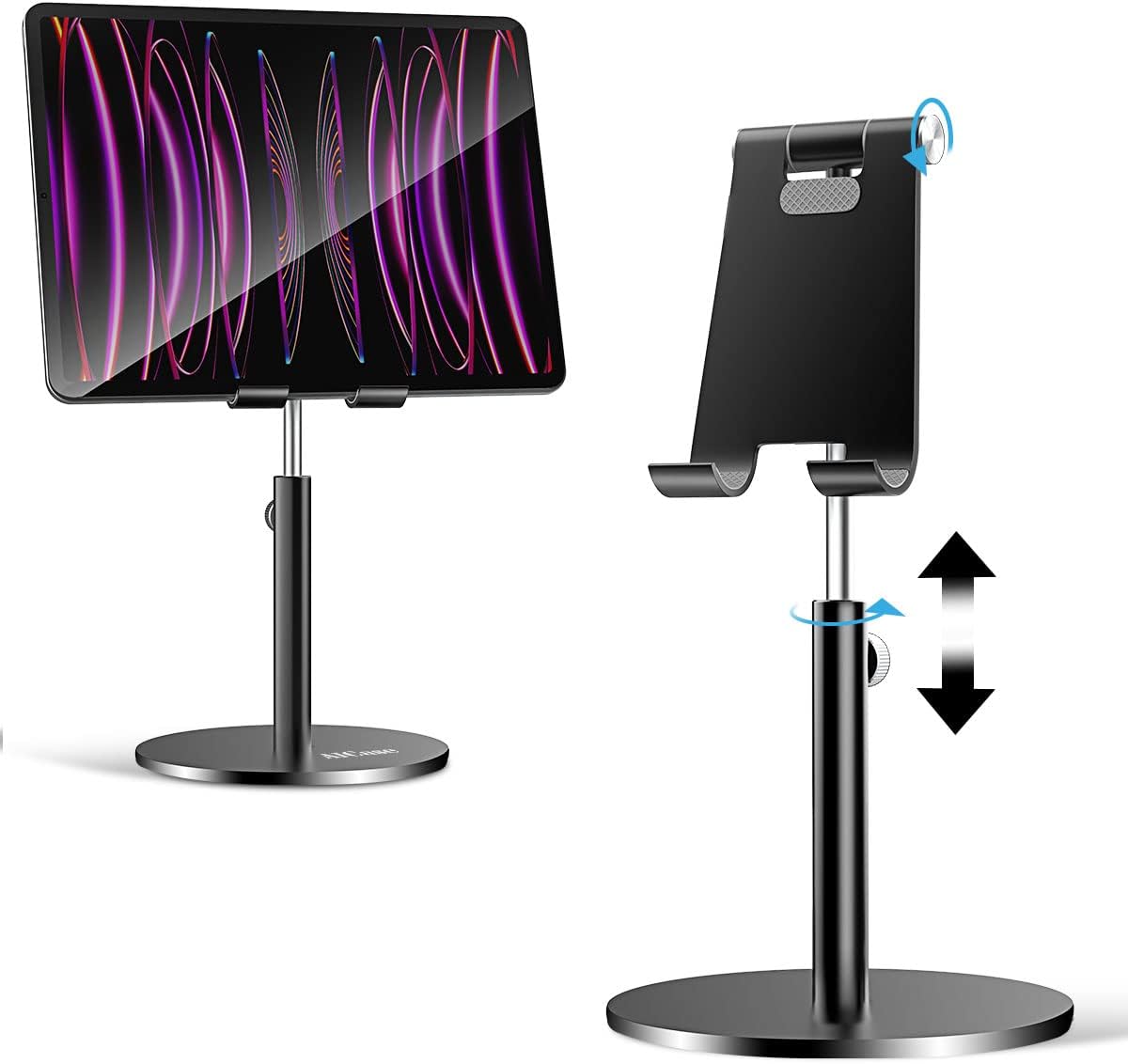 Soporte Ajustable para Tablet/Phone AICase Universal Aluminio Negro