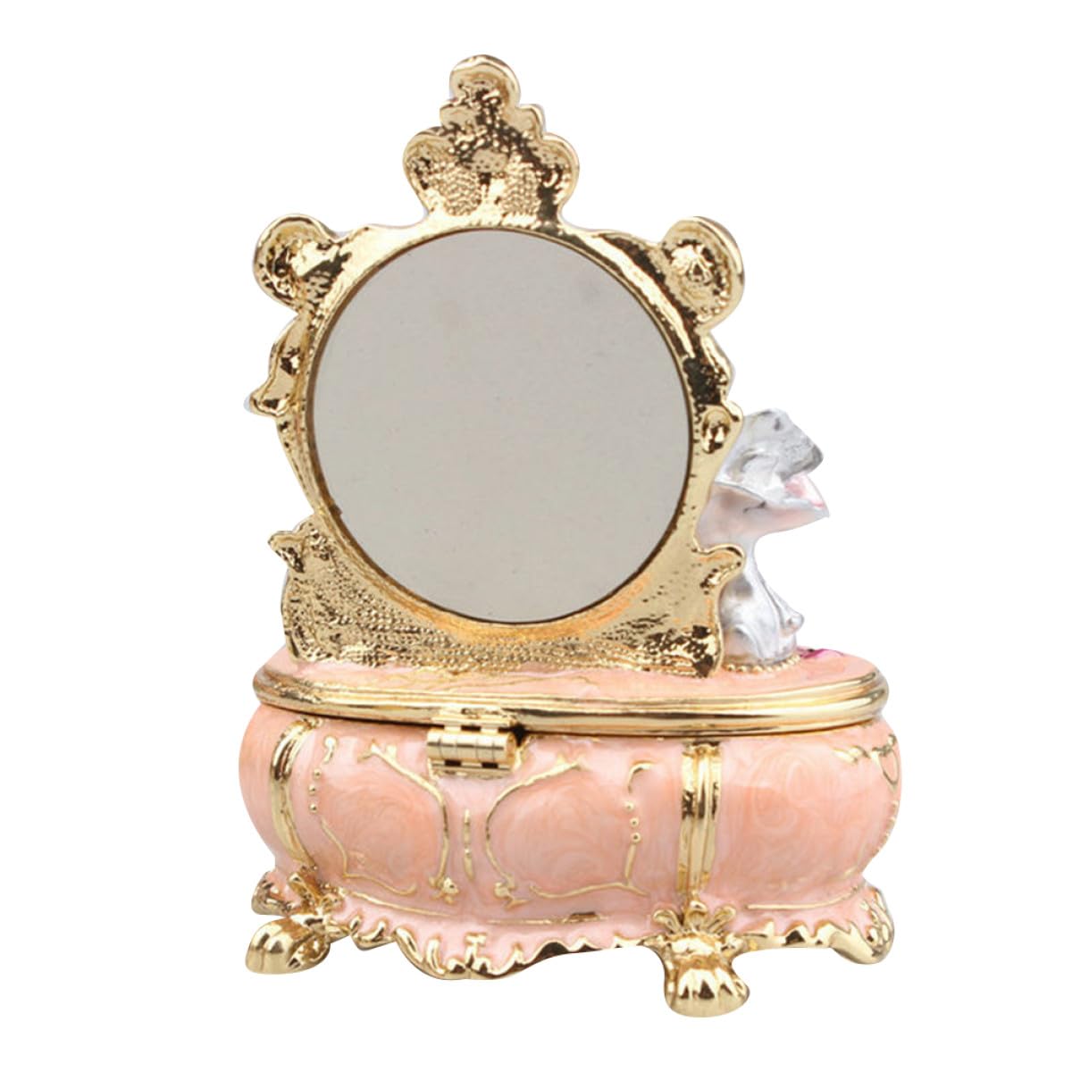 Boîte à bijoux cadeau délicat pour femme écrin de rangement bagues