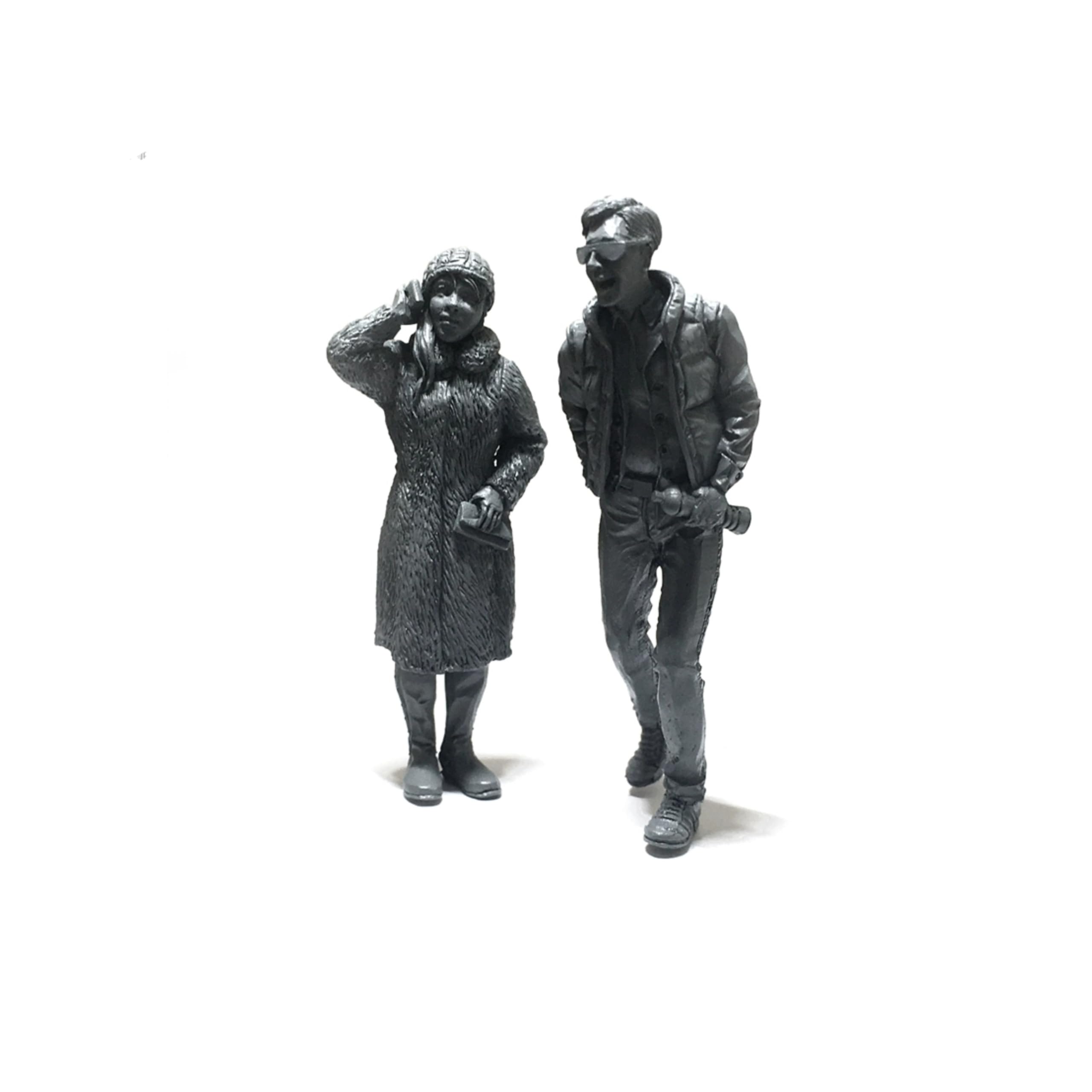 Figurine de Journaliste Américain d'Afghanistan 1/35 pour diorama militaire