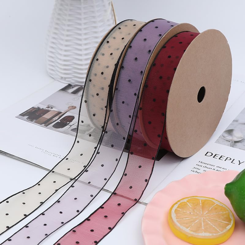 Nastro Nastro di seta 20/40Yard * 4CM Nastro di seta chiffon grigio for confezioni regalo Bouquet di fiori Nastro da imballaggio for la lavorazione di nastri di chiffon Invito a nozze(Pink,4 CM 40)