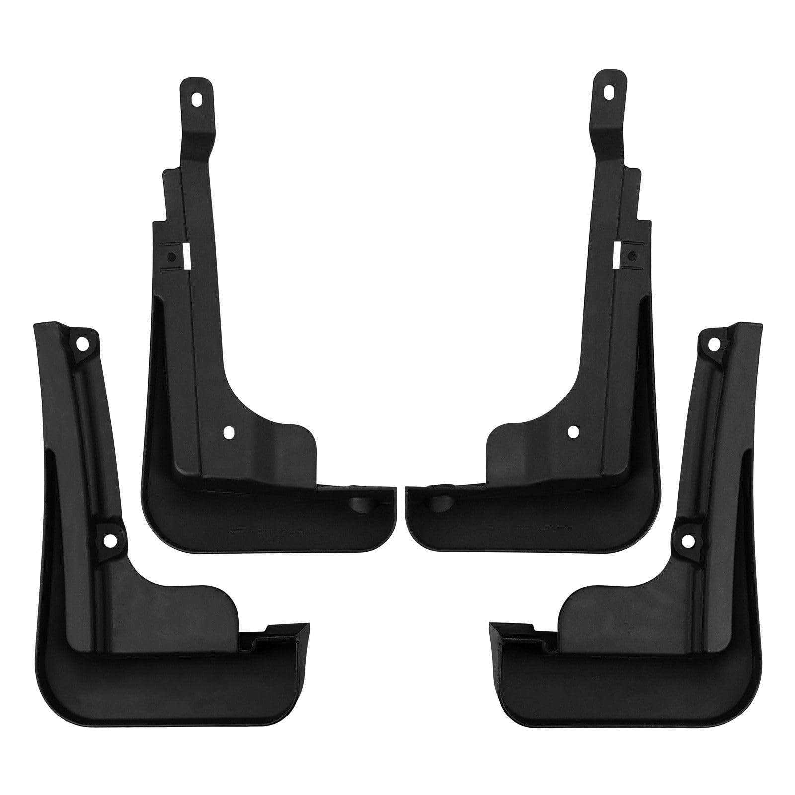 CDQSB 4 Pcs Car Mud Flaps for Toyota BZ5 2025, Front Rear Fenders Splashproof Splash Guards Mudflaps Protects Accessories