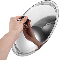 Vista 9 de DECHOUS Cacerola con tapa Tapa de sartén Tapas de vidrio para hornear Tapas de repuesto Cubierta de plato de microondas Tapa de sartén de cocina