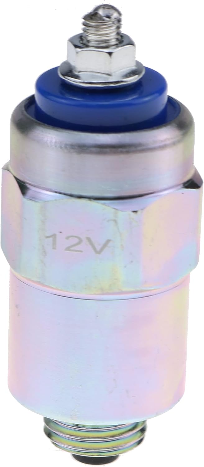 JEENDA Fuel Cut-off Injection Solenoid 7167-620B E8NN9D278AA Compatible with DPA DPS CAV LUCAS 7185-900W 9009-049 Ford 3930 4830 5610 7610 8240 New Holland 83981012