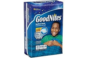 GOODNITES Goodnites Boys Underwear for Nighttime, Large/Extra Large, 20 Count (Pack of 3)